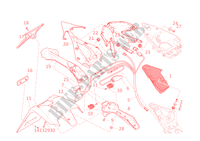 PORTATARGA   FANALE POSTERIORE (AUS) per Ducati 1199 Panigale S 2014