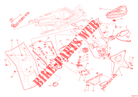 PORTATARGA   FANALE POSTERIORE (AUS) per Ducati Multistrada 1200 S SPORT 2012