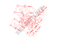 TESTA CILINDRO ORIZZONTALE per Ducati Diavel 1200 Carbon 2015