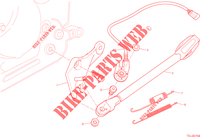 CAVALLETTO per Ducati Hypermotard SP 2015