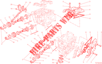 TESTA: DISTRIBUZIONE per Ducati Hypermotard 2013