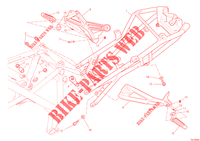 TELAIETTO POSTERIORE per Ducati Streetfighter 848 2013