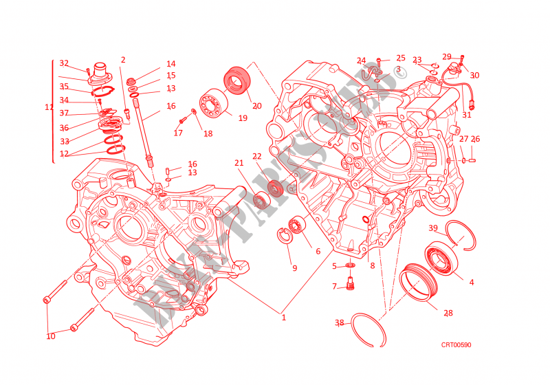 COPPIA SEMICARTERS per Ducati Monster 1200  2016