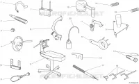 ATTREZZI DI ASSISTENZA PER STAZIONI DI SERVIZIO(MOT per Ducati Monster 1200 S 2017