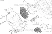 COPERCHIO FRIZIONE per Ducati Monster 1200 S 2017