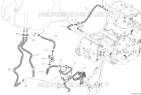 EVAPORATIVE EMISSION SYSTEM (EVAP) per Ducati Monster 1200 S 2017