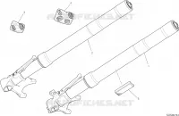FORCELLA ANTERIORE per Ducati Monster 1200 S 2017