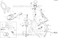 FRENO POSTERIORE per Ducati Monster 1200 S 2017