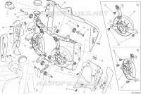 RADIATORE ACQUA per Ducati Monster 1200 S 2017