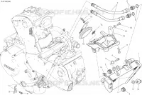 RADIATORE OLIO per Ducati Monster 1200 S 2017