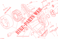 COPERCHIO / GENERATORE per Ducati Scrambler 800 Full Throttle 2018