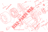 COPERCHIO / GENERATORE per Ducati Scrambler 800 Mach 2.0 2018