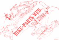 AMMORTIZZATORE POSTERIORE per Ducati Multistrada 1200 S TOURING D-AIR 2014