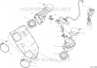 CORPO FARFALLATO per Ducati Multistrada 1260 Touring 2019