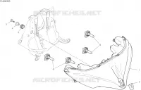 FANALE ANTERIORE per Ducati Multistrada 1260 Touring 2019