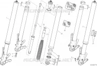FORCELLA ANTERIORE per Ducati Multistrada 1260 Touring 2019