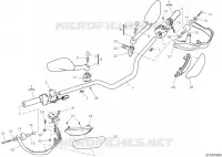 MANUBRIO per Ducati Multistrada 1260 Touring 2019