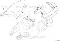 PARAFANGO POSTERIORE per Ducati Multistrada 1260 Touring 2019
