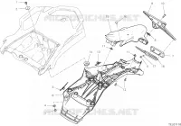 PORTATARGA per Ducati Multistrada 1260 Touring 2019