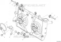 RADIATORE ACQUA per Ducati Multistrada 1260 Touring 2019