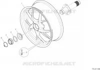 RUOTA POSTERIORE per Ducati Multistrada 1260 Touring 2019