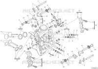 TESTA CILINDRO ORIZZONTALE per Ducati Multistrada 1260 Touring 2019