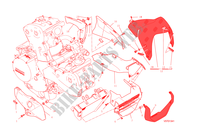 SEMICARENATURA / PARAFANGO ANTERIORE per Ducati Monster 1200 S 2015