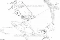 AMMORTIZZATORE POSTERIORE per Ducati Multistrada 950 S 2019