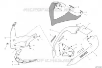 CUPOLINO CARENA ANTERIORE per Ducati Multistrada 950 S 2019