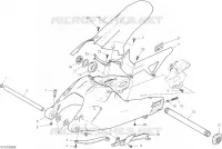 FORCELLONE POSTERIORE per Ducati Multistrada 950 S 2019