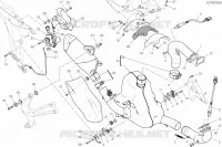 IMPIANTO SCARICO per Ducati Multistrada 950 S 2019