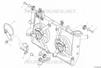 RADIATORE ACQUA per Ducati Multistrada 950 S 2019