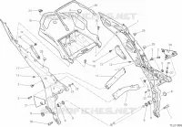 TELAIETTO POSTERIORE per Ducati Multistrada 950 S 2019