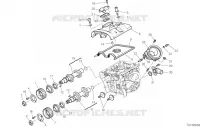 TESTA VERTICALE   DISTRIBUZIONE per Ducati Multistrada 950 S 2019