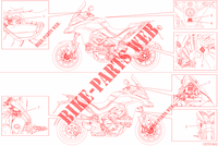 ETICHETTA per Ducati Multistrada 1260 Touring 2020