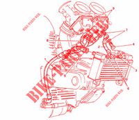 RISCALDATORE DEL CARBURATORE (DM 009757) per Ducati 750 SS 1991