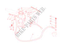 POMPA FRIZIONE per Ducati Monster 696 ABS 2011