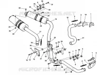 IMPIANTO SCARICO  Superbike ducati-motocicli 1998 748 1200