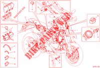 CABLAGGIO ELETTRICO per Ducati Hypermotard 950 2019