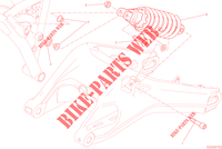 SOSPENSIONE POSTERIORE per Ducati Scrambler Icon 800 2015