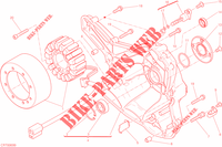 COPERCHIO / GENERATORE per Ducati Scrambler Flat Track Pro 800 2016