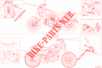 ETICHETTA DI AVVERTENZE per Ducati Scrambler Full Throttle 800 2020