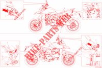 ETICHETTA DI AVVERTENZE per Ducati Hypermotard 950 SP 2019