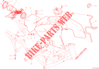 SERBATOIO CARBURANTE per Ducati Hypermotard 950 2020