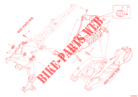 AMMORTIZZATORE POSTERIORE per Ducati Multistrada 1200 ABS 2012