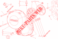 COPERCHIO FRIZIONE per Ducati Monster 659 Learner Legal (LAMs) 2013