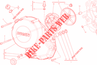 COPERCHIO FRIZIONE per Ducati Monster 659 ABS Learner Legal (LAMs) 2014