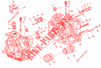 ASSIEME CARTER MOTORE COMPLETO (DMM 001275>) per Ducati 750 SS 1995