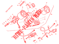 STRUMENTAZIONE CONTA KM TACHIMETROR (DM 016056>) per Ducati 900 SS 1997