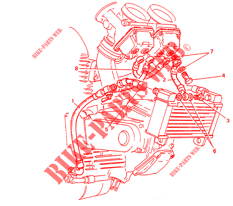 RISCALDATORE DEL CARBURATORE (DM 024037) per Ducati 900 SS 1997